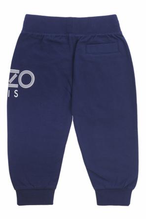 Spodnie dresowe z logo, zdjęcie 2 Spodnie dresowe z logo od Kenzo Kids